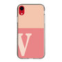 Slim Protection Case［ Original - initial two tone - V pink ］