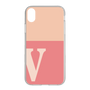 Slim Protection Case［ Original - initial two tone - V pink ］