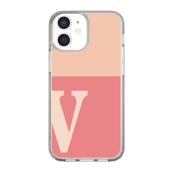 Slim Protection Case［ Original - initial two tone - V pink ］
