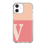 Slim Protection Case［ Original - initial two tone - V pink ］