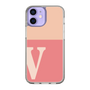 Slim Protection Case［ Original - initial two tone - V pink ］