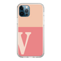 Slim Protection Case［ Original - initial two tone - V pink ］