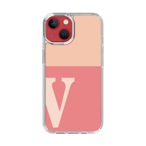 Slim Protection Case［ Original - initial two tone - V pink ］