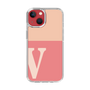 Slim Protection Case［ Original - initial two tone - V pink ］