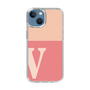Slim Protection Case［ Original - initial two tone - V pink ］