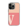 Slim Protection Case［ Original - initial two tone - V pink ］