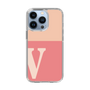 Slim Protection Case［ Original - initial two tone - V pink ］