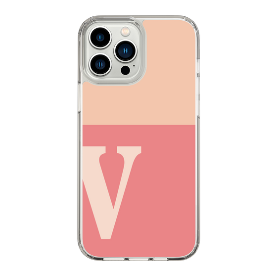 Slim Protection Case［ Original - initial two tone - V pink ］