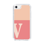Slim Protection Case［ Original - initial two tone - V pink ］