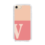 Slim Protection Case［ Original - initial two tone - V pink ］