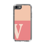 Slim Protection Case［ Original - initial two tone - V pink ］