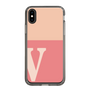 Slim Protection Case［ Original - initial two tone - V pink ］