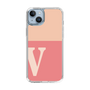 Slim Protection Case［ Original - initial two tone - V pink ］