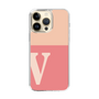 Slim Protection Case［ Original - initial two tone - V pink ］