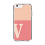Slim Protection Case［ Original - initial two tone - V pink ］