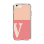 Slim Protection Case［ Original - initial two tone - V pink ］