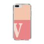 Slim Protection Case［ Original - initial two tone - V pink ］