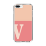 Slim Protection Case［ Original - initial two tone - V pink ］