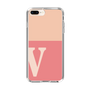 Slim Protection Case［ Original - initial two tone - V pink ］