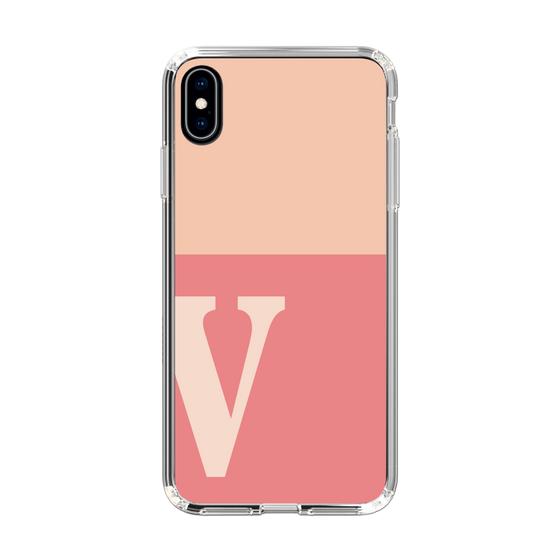 Slim Protection Case［ Original - initial two tone - V pink ］