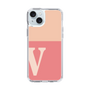 Slim Protection Case［ Original - initial two tone - V pink ］