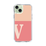 Slim Protection Case［ Original - initial two tone - V pink ］