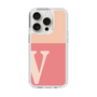 Slim Protection Case［ Original - initial two tone - V pink ］