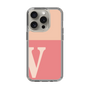 Slim Protection Case［ Original - initial two tone - V pink ］