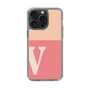 Slim Protection Case［ Original - initial two tone - V pink ］