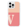 Slim Protection Case［ オリジナル - initial two tone - V pink ］