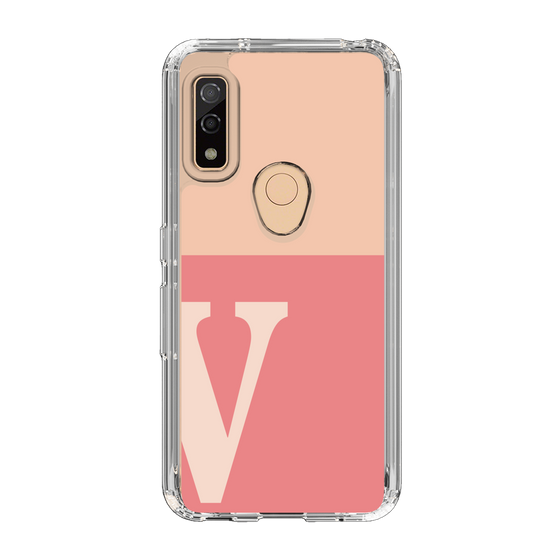 Slim Protection Case［ Original - initial two tone - V pink ］