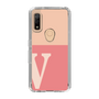 Slim Protection Case［ Original - initial two tone - V pink ］