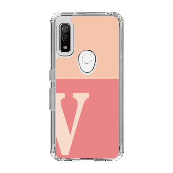 Slim Protection Case［ Original - initial two tone - V pink ］