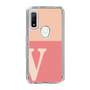 Slim Protection Case［ Original - initial two tone - V pink ］