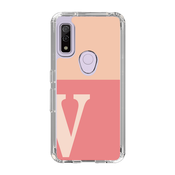 Slim Protection Case［ Original - initial two tone - V pink ］