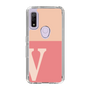 Slim Protection Case［ Original - initial two tone - V pink ］