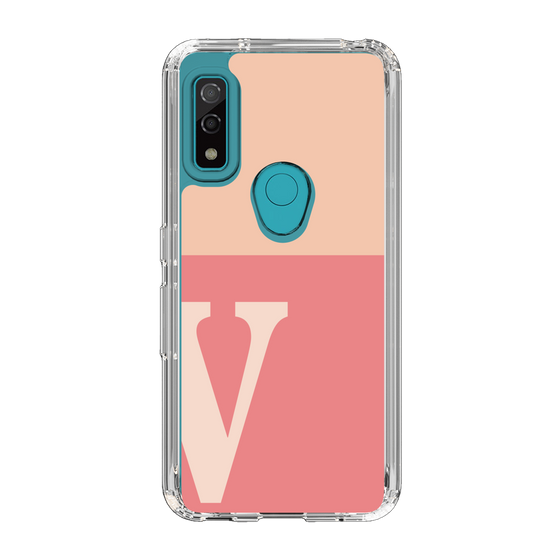 Slim Protection Case［ Original - initial two tone - V pink ］