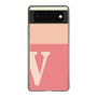 Slim Protection Case［ Original - initial two tone - V pink ］