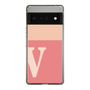 Slim Protection Case［ Original - initial two tone - V pink ］