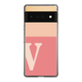 Slim Protection Case［ Original - initial two tone - V pink ］