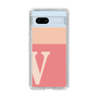 Slim Protection Case［ Original - initial two tone - V pink ］