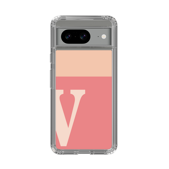 Slim Protection Case［ Original - initial two tone - V pink ］