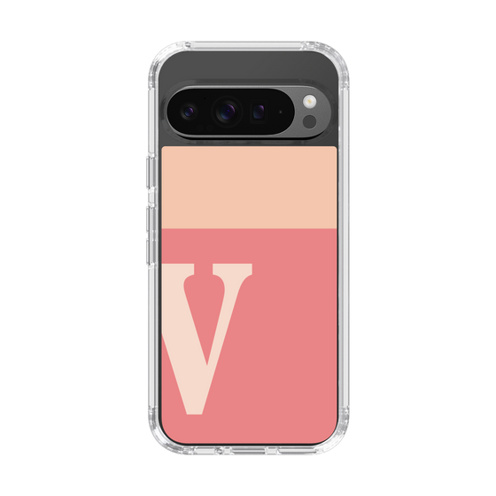 Slim Protection Case［ Original - initial two tone - V pink ］