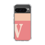 Slim Protection Case［ Original - initial two tone - V pink ］
