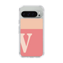 Slim Protection Case［ Original - initial two tone - V pink ］