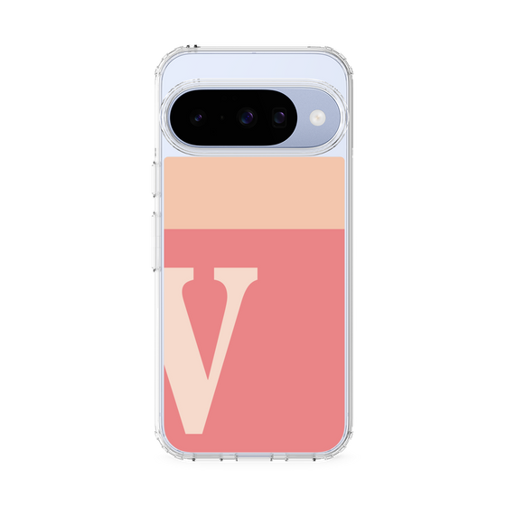 Slim Protection Case［ Original - initial two tone - V pink ］