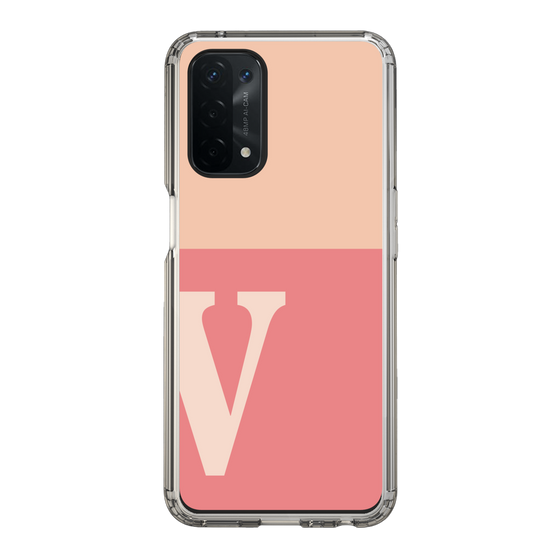 Slim Protection Case［ Original - initial two tone - V pink ］