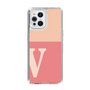 Slim Protection Case［ Original - initial two tone - V pink ］