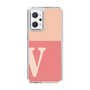 Slim Protection Case［ Original - initial two tone - V pink ］