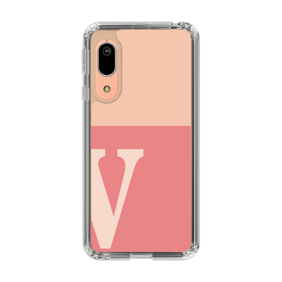 Slim Protection Case［ Original - initial two tone - V pink ］